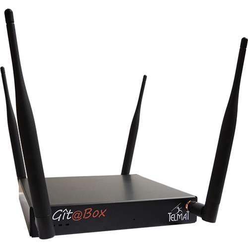 GitaBox2 WiFi 3 ports Eth. 25 accs simu. (25 max) GITBOXW025