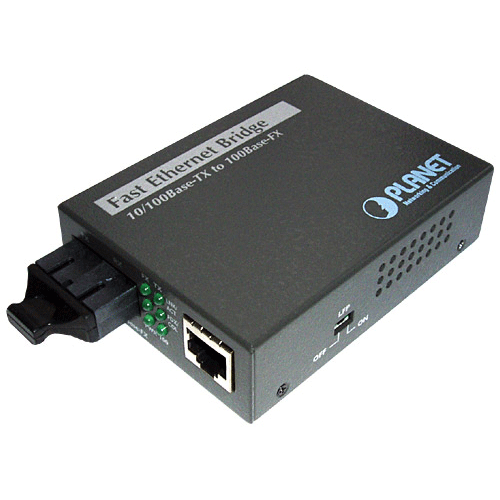   Convertisseurs de mdia   Transceiver 100Base TX / FX SC Single Mode 15km FT-802S15