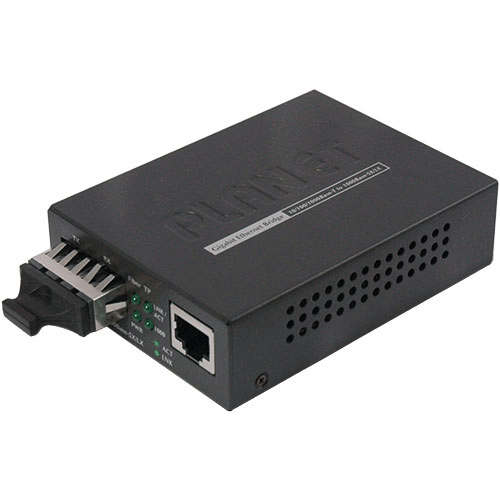   Convertisseurs de mdia   Transceiver Gigabit 100/1000Base-Tx / 1000Base-SX GT-802