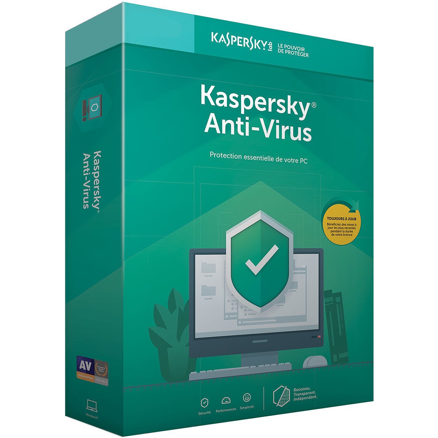 Les anti-virus monoposte par Kaspersky