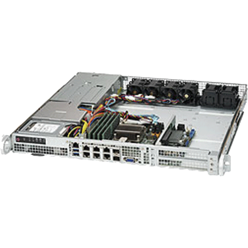 Serveur 1U Xeon D-1587 16 coeurs 400w 6 LAN Giga SYS-1018D-FRN8T
